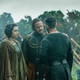 Jennie Jacques, Moe Dunford, Jonathan Rhys Meyers (Photo: Jonathan Hession)